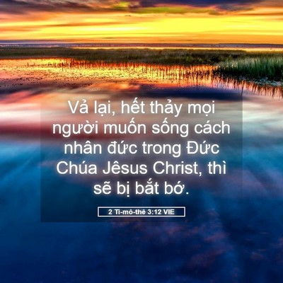 Picture 05 - 2 Ti-mô-thê 3:12 VIE - Vả lại, hết thảy mọi người muốn - Bible Verse Picture