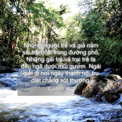 Picture 05 - Ai Ca 2:21 VIE - Những người trẻ và già nằm sải trên - Bible Verse Picture