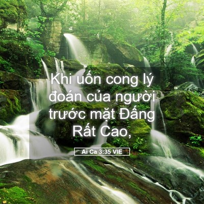 Picture 05 - Ai Ca 3:35 VIE - Khi uốn cong lý đoán của người trước - Bible Verse Picture