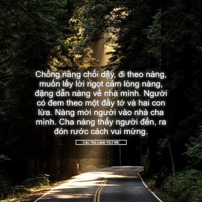 Picture 05 - Các Thủ Lãnh 19:3 VIE - Chồng nàng chổi dậy, đi theo nàng, - Bible Verse Picture