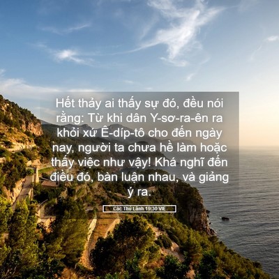 Picture 05 - Các Thủ Lãnh 19:30 VIE - Hết thảy ai thấy sự đó, đều nói - Bible Verse Picture