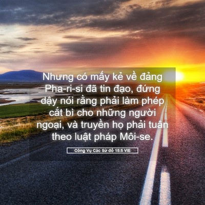 Picture 05 - Công Vụ Các Sứ đồ 15:5 VIE - Nhưng có mấy kẻ về đảng Pha-ri-si đã - Bible Verse Picture