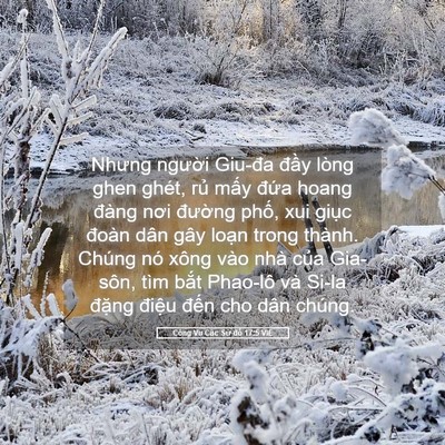 Picture 05 - Công Vụ Các Sứ đồ 17:5 VIE - Nhưng người Giu-đa đầy lòng ghen ghét, - Bible Verse Picture