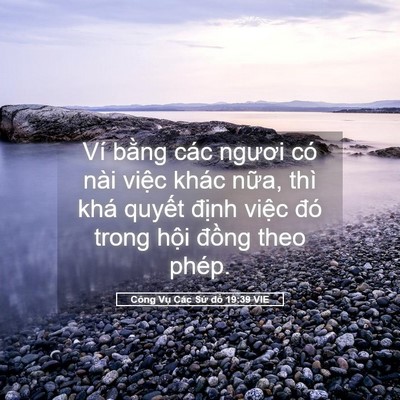Picture 05 - Công Vụ Các Sứ đồ 19:39 VIE - Ví bằng các ngươi có nài việc khác - Bible Verse Picture