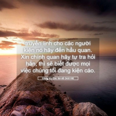 Picture 05 - Công Vụ Các Sứ đồ 24:8 VIE - truyền lịnh cho các người kiện nó hãy - Bible Verse Picture