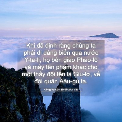 Picture 05 - Công Vụ Các Sứ đồ 27:1 VIE - Khi đã định rằng chúng ta phải đi - Bible Verse Picture