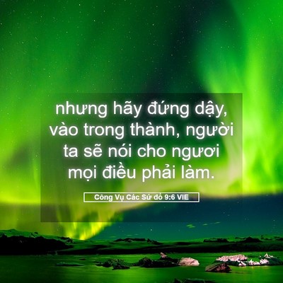 Picture 05 - Công Vụ Các Sứ đồ 9:6 VIE - nhưng hãy đứng dậy, vào trong thành, - Bible Verse Picture