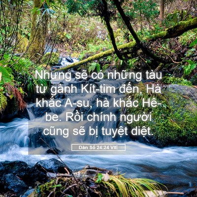 Picture 05 - Dân Số 24:24 VIE - Nhưng sẽ có những tàu từ gành Kít-tim - Bible Verse Picture