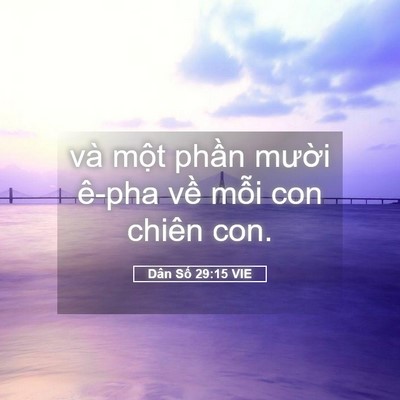 Picture 05 - Dân Số 29:15 VIE - và một phần mười ê-pha về mỗi con - Bible Verse Picture