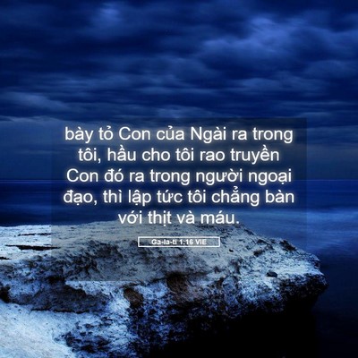 Picture 05 - Ga-la-ti 1:16 VIE - bày tỏ Con của Ngài ra trong tôi, hầu - Bible Verse Picture