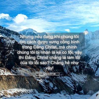 Picture 05 - Ga-la-ti 2:17 VIE - Nhưng nếu đang khi chúng tôi tìm cách - Bible Verse Picture