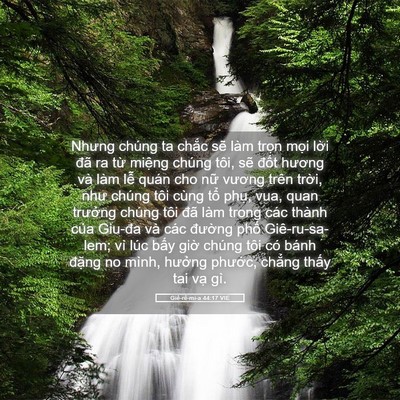 Picture 05 - Giê-rê-mi-a 44:17 VIE - Nhưng chúng ta chắc sẽ làm trọn mọi - Bible Verse Picture