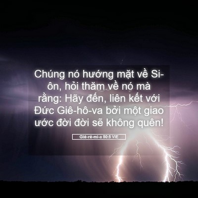 Picture 05 - Giê-rê-mi-a 50:5 VIE - Chúng nó hướng mặt về Si-ôn, hỏi - Bible Verse Picture