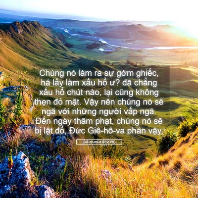 Picture 05 - Giê-rê-mi-a 8:12 VIE - Chúng nó làm ra sự gớm ghiếc, há lấy - Bible Verse Picture