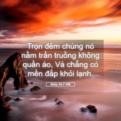Picture 05 - Gióp 24:7 VIE - Trọn đêm chúng nó nằm trần truồng - Bible Verse Picture