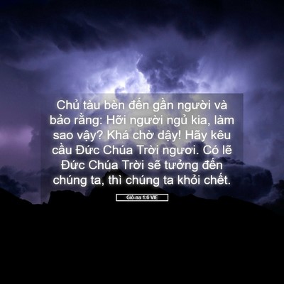 Picture 05 - Giô-na 1:6 VIE - Chủ tàu bèn đến gần người và bảo - Bible Verse Picture