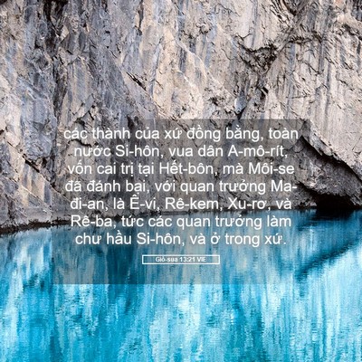 Picture 05 - Giô-sua 13:21 VIE - các thành của xứ đồng bằng, toàn - Bible Verse Picture