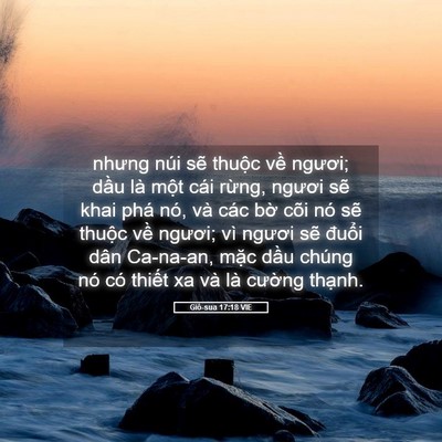 Picture 05 - Giô-sua 17:18 VIE - nhưng núi sẽ thuộc về ngươi; dầu là - Bible Verse Picture