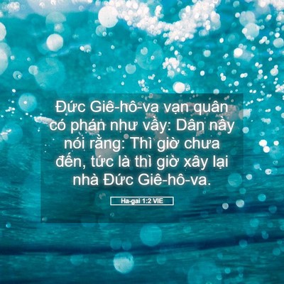 Picture 05 - Ha-gai 1:2 VIE - Đức Giê-hô-va vạn quân có phán như - Bible Verse Picture