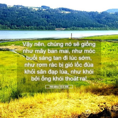 Picture 05 - Hô-sê-a 13:3 VIE - Vậy nên, chúng nó sẽ giống như mây ban - Bible Verse Picture