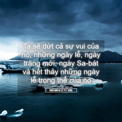 Picture 05 - Hô-sê-a 2:11 VIE - Ta sẽ dứt cả sự vui của nó, những - Bible Verse Picture