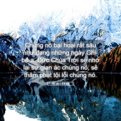 Picture 05 - Hô-sê-a 9:9 VIE - Chúng nó bại hoại rất sâu như đang - Bible Verse Picture