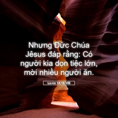 Picture 05 - Lu-ca 14:16 VIE - Nhưng Đức Chúa Jêsus đáp rằng: Có - Bible Verse Picture