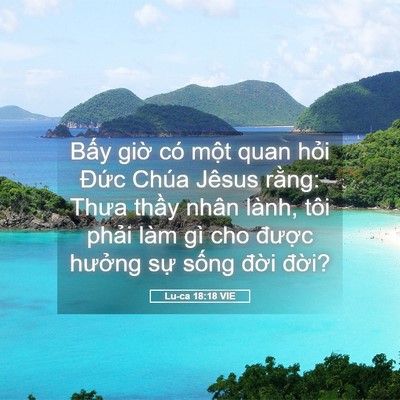 Picture 05 - Lu-ca 18:18 VIE - Bấy giờ có một quan hỏi Đức Chúa - Bible Verse Picture