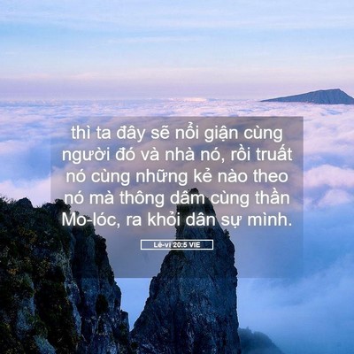 Picture 05 - Lê-vi 20:5 VIE - thì ta đây sẽ nổi giận cùng người - Bible Verse Picture