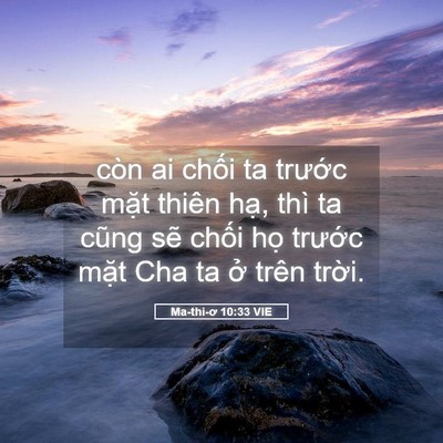 Picture 05 - Ma-thi-ơ 10:33 VIE - còn ai chối ta trước mặt thiên hạ, - Bible Verse Picture
