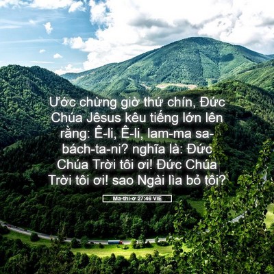 Picture 05 - Ma-thi-ơ 27:46 VIE - Ước chừng giờ thứ chín, Đức Chúa - Bible Verse Picture