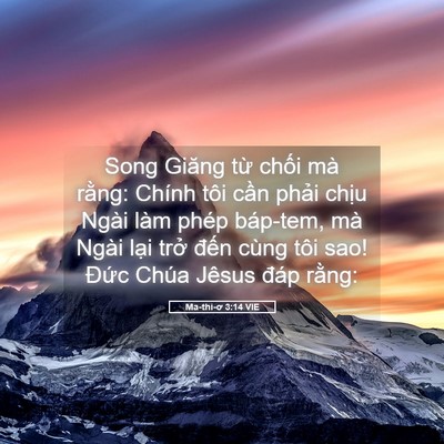 Picture 05 - Ma-thi-ơ 3:14 VIE - Song Giăng từ chối mà rằng: Chính tôi - Bible Verse Picture