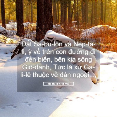 Picture 05 - Ma-thi-ơ 4:15 VIE - Đất Sa-bu-lôn và Nép-ta-li, ỳ về trên - Bible Verse Picture