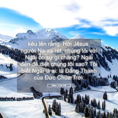 Picture 05 - Mác 1:24 VIE - kêu lên rằng: Hỡi Jêsus, người - Bible Verse Picture