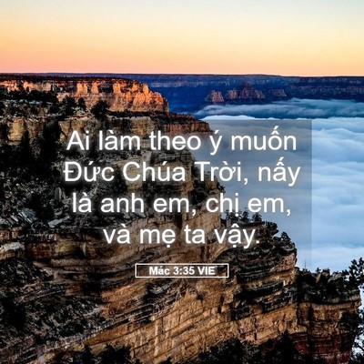 Picture 05 - Mác 3:35 VIE - Ai làm theo ý muốn Đức Chúa Trời, nấy - Bible Verse Picture