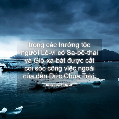 Picture 05 - Nê-hê-mi-a 11:16 VIE - trong các trưởng tộc người Lê-vi có - Bible Verse Picture