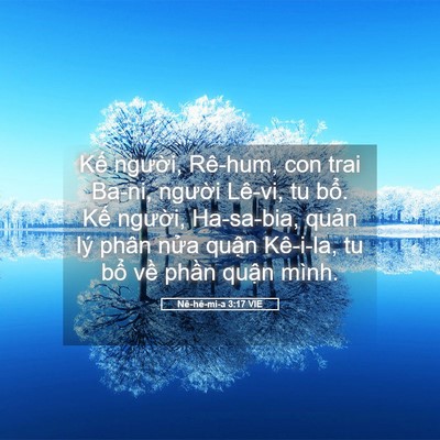 Picture 05 - Nê-hê-mi-a 3:17 VIE - Kế người, Rê-hum, con trai Ba-ni, người - Bible Verse Picture