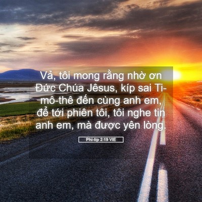 Picture 05 - Phi-líp 2:19 VIE - Vả, tôi mong rằng nhờ ơn Đức Chúa - Bible Verse Picture