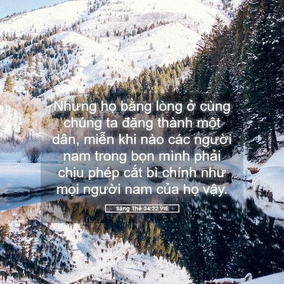 Picture 05 - Sáng Thế 34:22 VIE - Nhưng họ bằng lòng ở cùng chúng ta - Bible Verse Picture