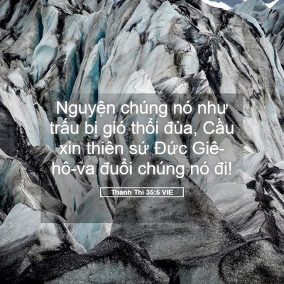 Picture 05 - Thánh Thi 35:5 VIE - Nguyện chúng nó như trấu bị gió thổi - Bible Verse Picture
