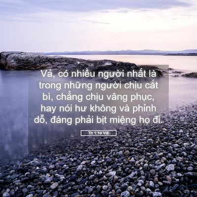 Picture 05 - Tít 1:10 VIE - Vả, có nhiều người nhất là trong - Bible Verse Picture