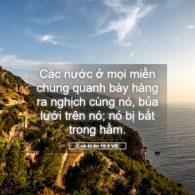 Picture 05 - Ê-xê-ki-ên 19:8 VIE - Các nước ở mọi miền chung quanh bày - Bible Verse Picture