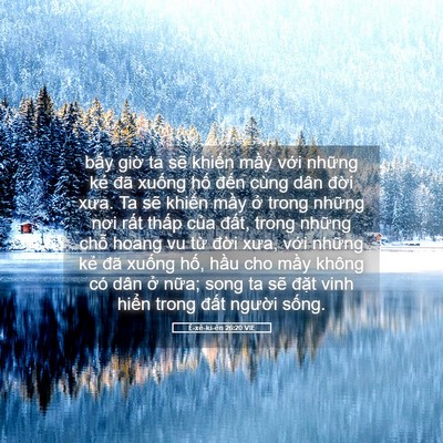 Picture 05 - Ê-xê-ki-ên 26:20 VIE - bấy giờ ta sẽ khiến mầy với những - Bible Verse Picture