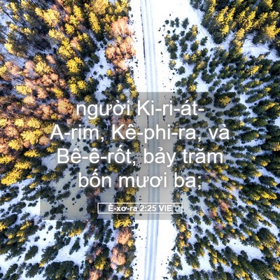 Picture 05 - Ê-xơ-ra 2:25 VIE - người Ki-ri-át-A-rim, Kê-phi-ra, và - Bible Verse Picture