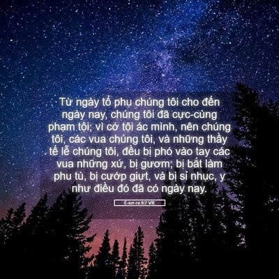 Picture 05 - Ê-xơ-ra 9:7 VIE - Từ ngày tổ phụ chúng tôi cho đến - Bible Verse Picture