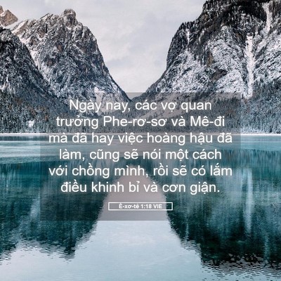 Picture 05 - Ê-xơ-tê 1:18 VIE - Ngày nay, các vợ quan trưởng Phe-rơ-sơ - Bible Verse Picture