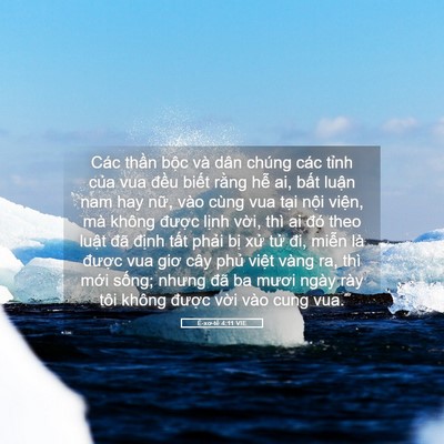 Picture 05 - Ê-xơ-tê 4:11 VIE - Các thần bộc và dân chúng các tỉnh - Bible Verse Picture
