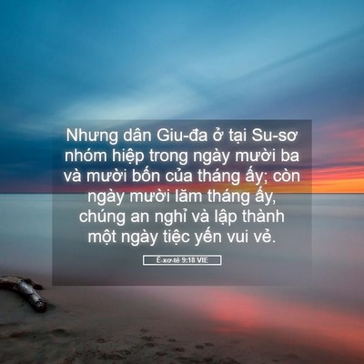 Picture 05 - Ê-xơ-tê 9:18 VIE - Nhưng dân Giu-đa ở tại Su-sơ nhóm hiệp - Bible Verse Picture