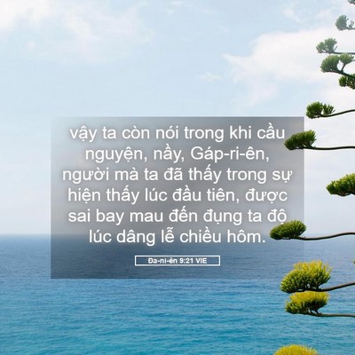 Picture 05 - Ða-ni-ên 9:21 VIE - vậy ta còn nói trong khi cầu nguyện, - Bible Verse Picture
