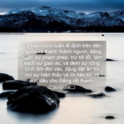 Picture 05 - Ða-ni-ên 9:24 VIE - Có bảy mươi tuần lễ định trên dân - Bible Verse Picture